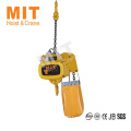 Special design for limit space 1t electric chain hoist with low headroom